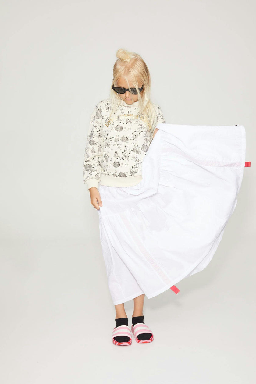 Comical Skirt White