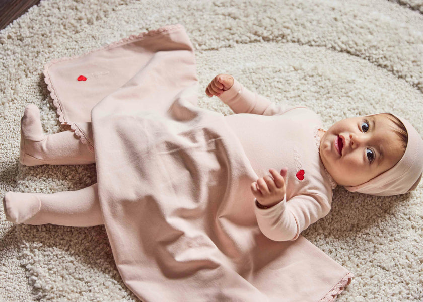 Bebe Heart Blanket