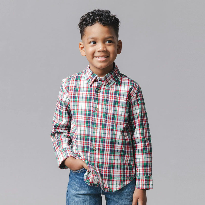 Organic Stretch Poplin Shirt