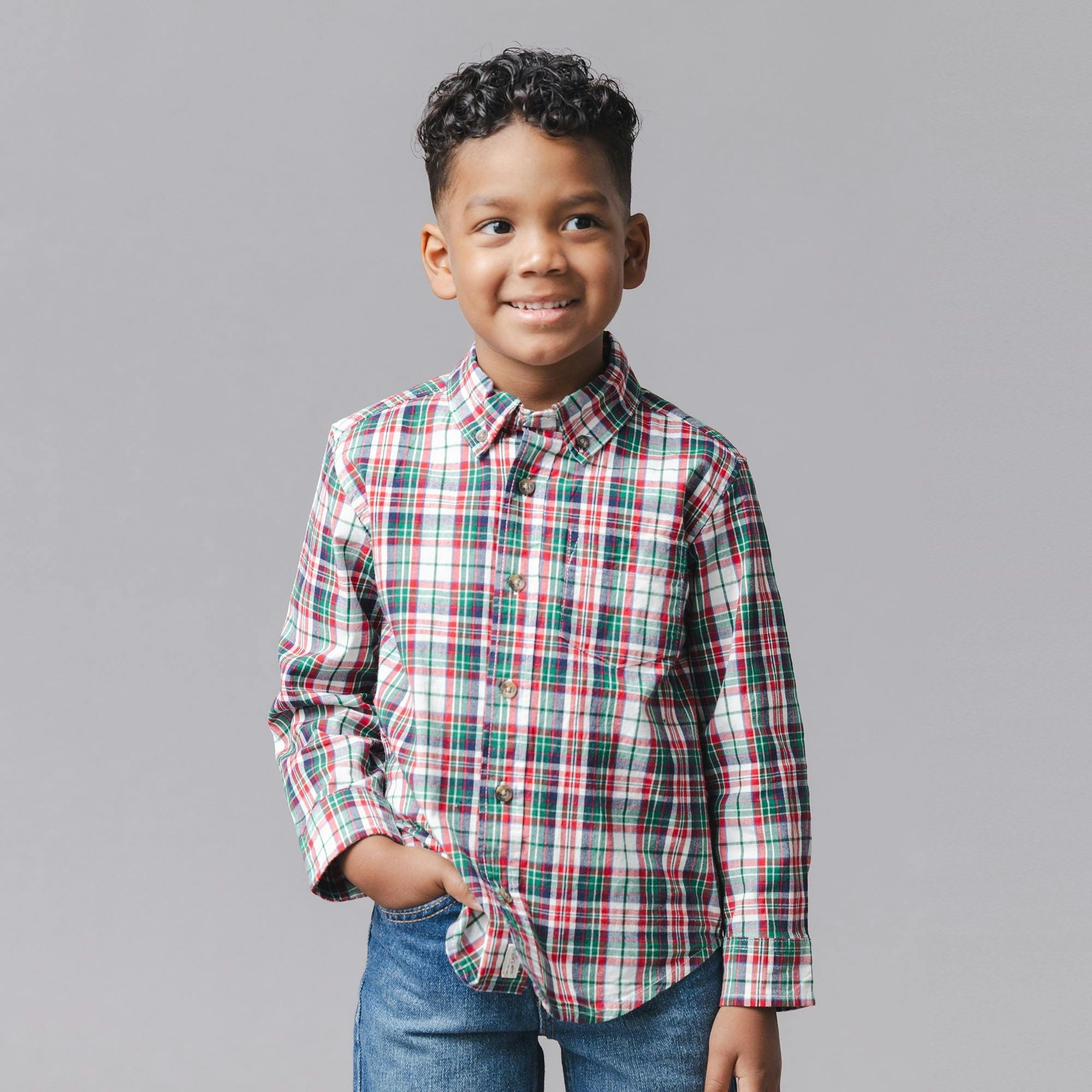 Organic Stretch Poplin Shirt