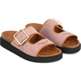 ZADIG & VOLTAIRE Slip-On Suede Sandals - Rose