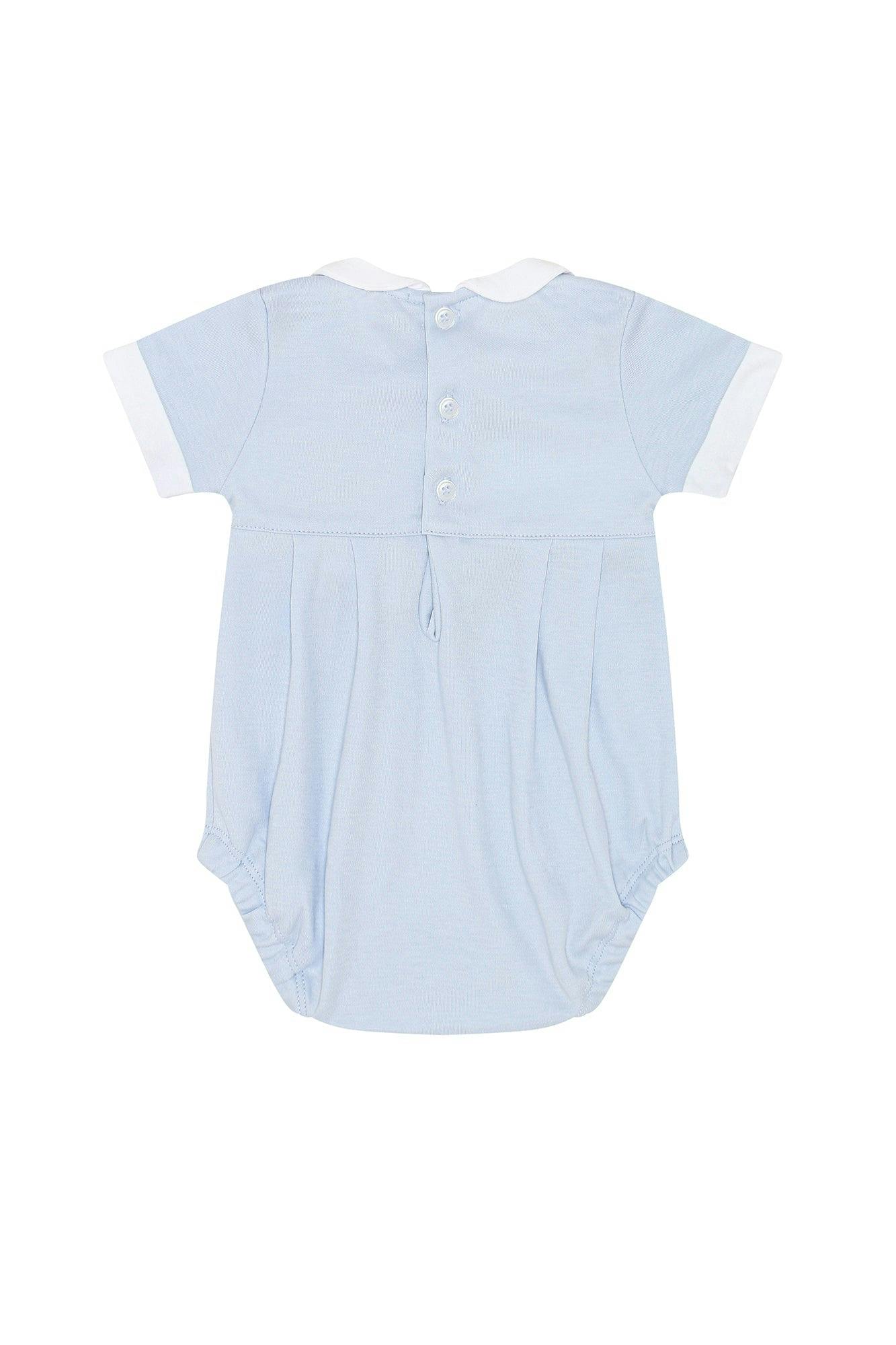 Signature Smocked Boys Bubble
