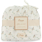 Organic Cotton Poppy Fitted Crib Sheet