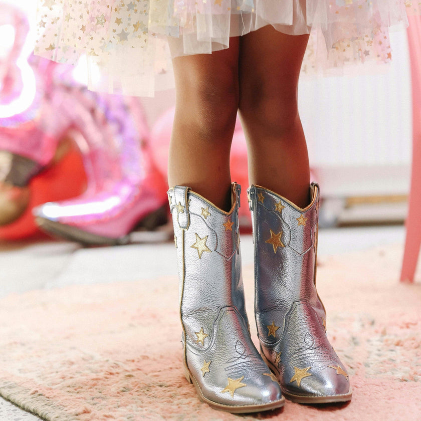 Cowgirl Starstruck Boots, Blue
