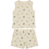 Floral Ribbed 2Pc Set