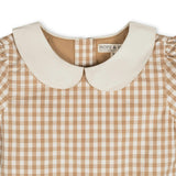 Organic Stretch Poplin Peter Pan Collar Dress