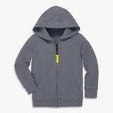 Kids zip hoodie in seasonal colors