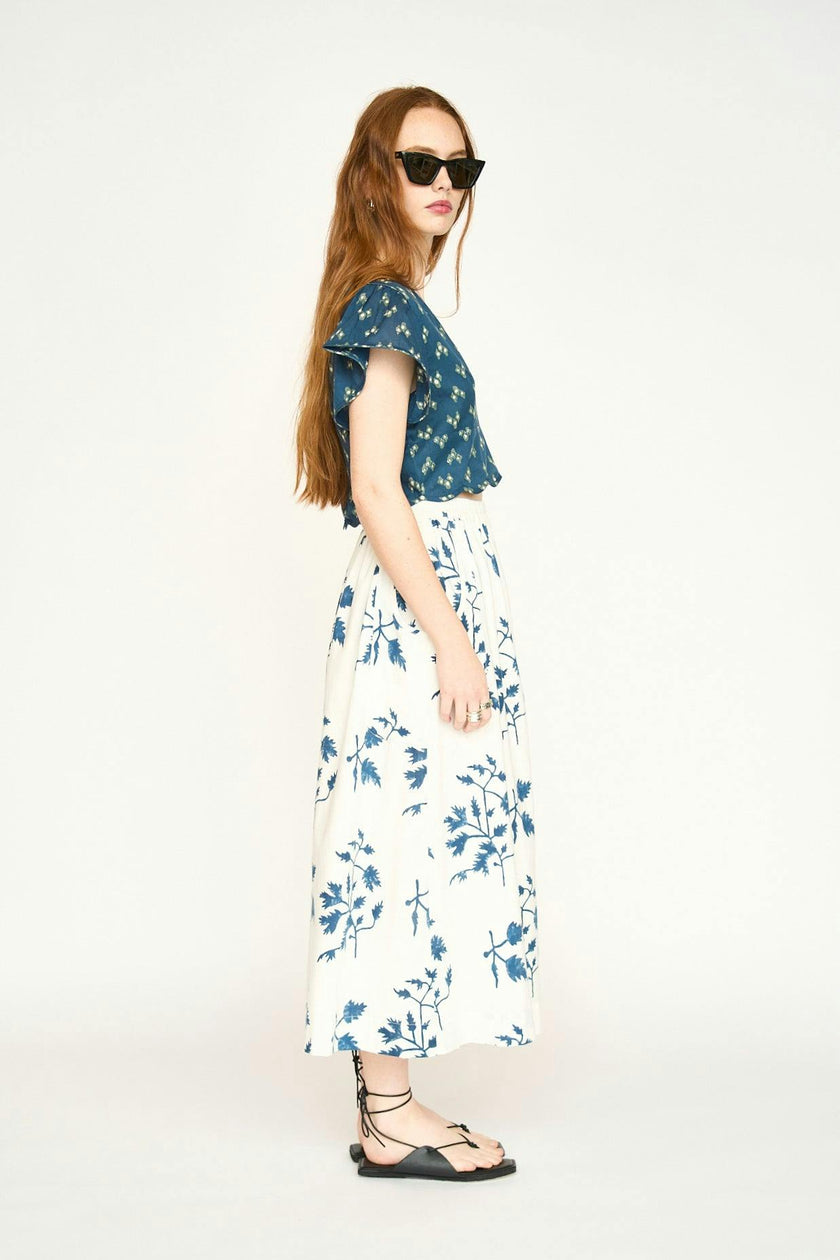 Verona Skirt in Summer Fig