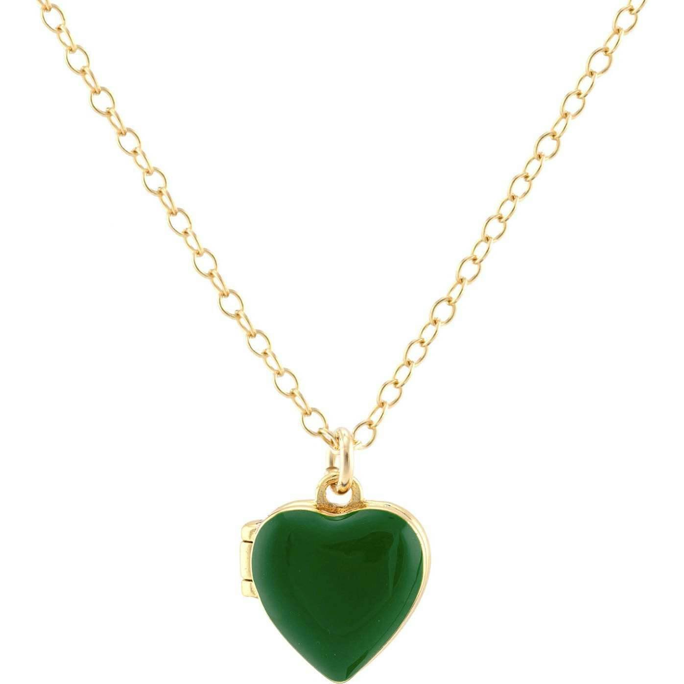 Enamel Heart Locket