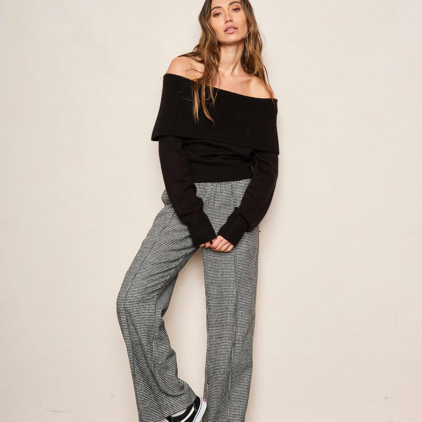 SHONA SWEATER - S1366A-BLAC
