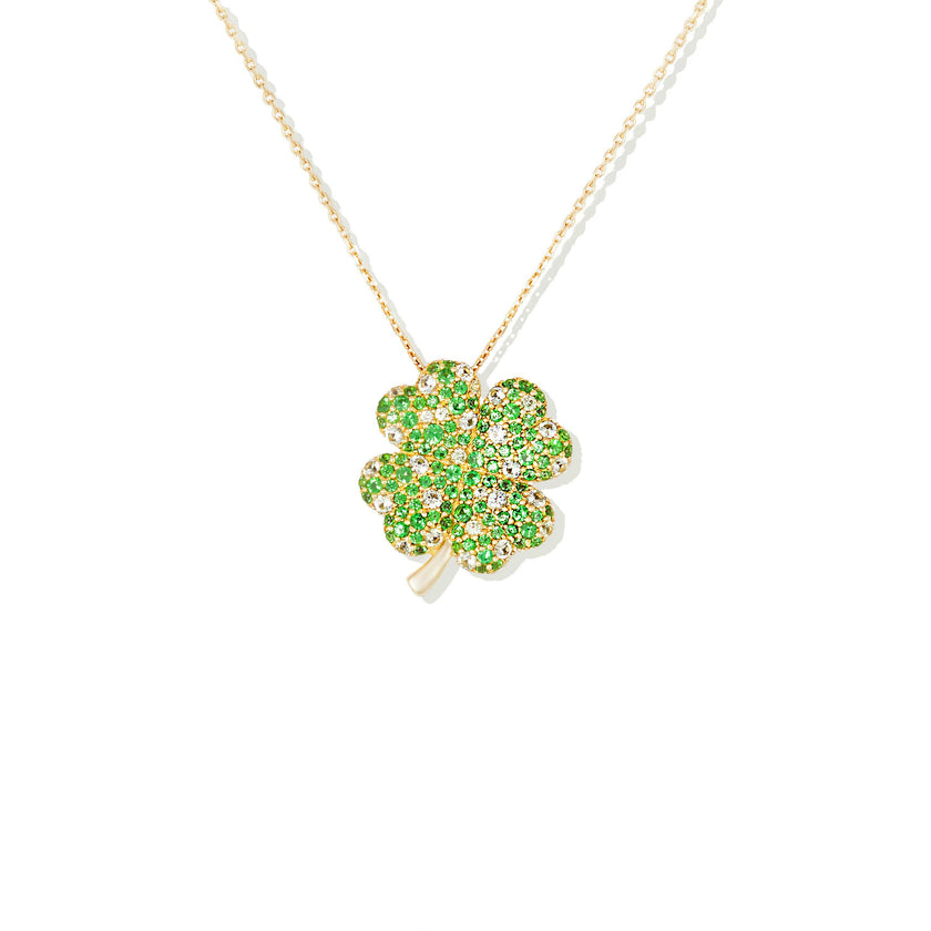 Juju Four Leaf Clover Charm Necklace