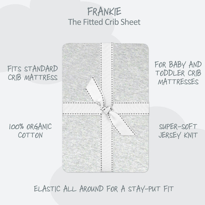 FRANKIE Fitted Crib Sheet
