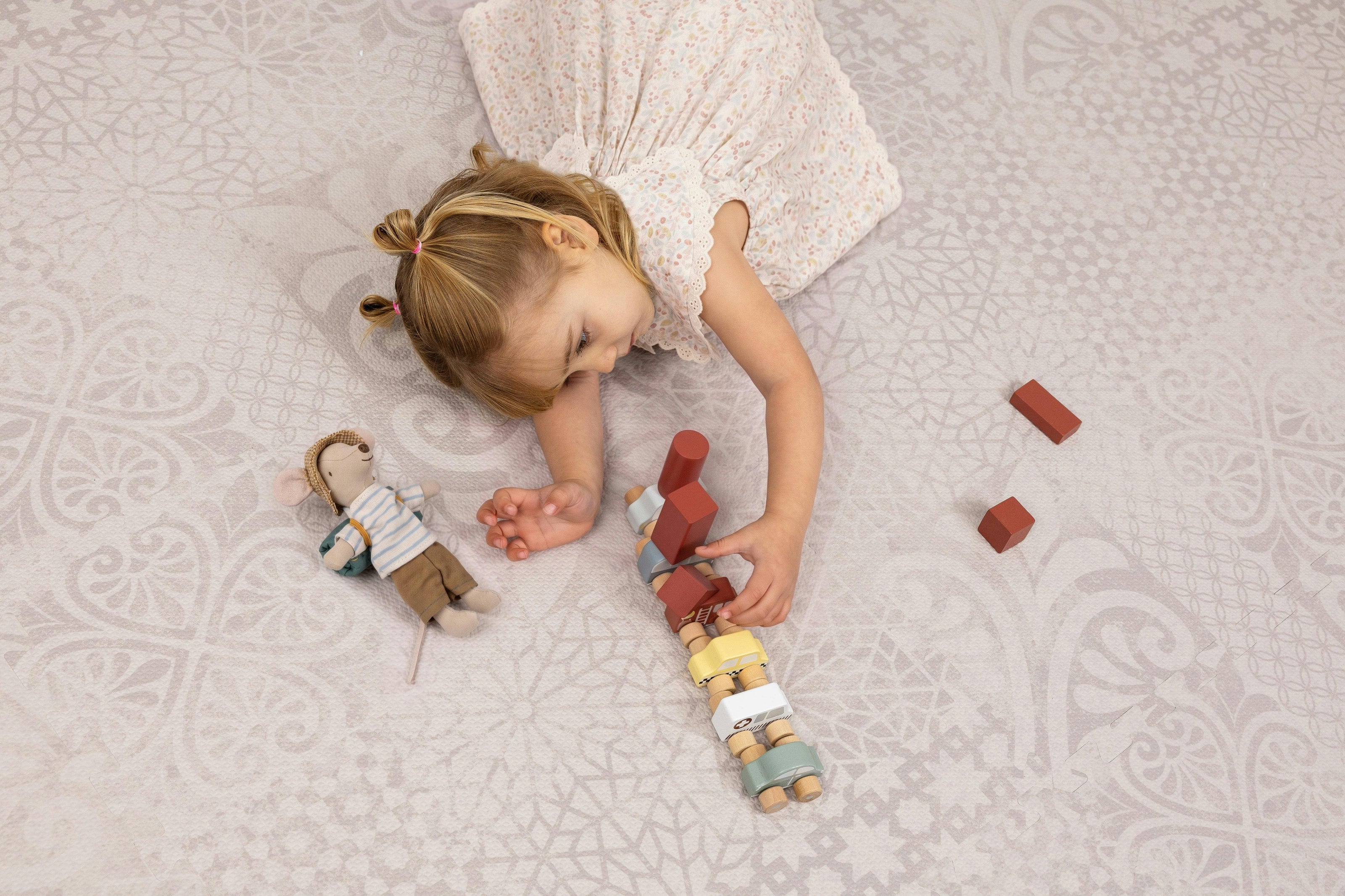 Premium Foam Haven Playmat | Aria, Maple | Toddlekind