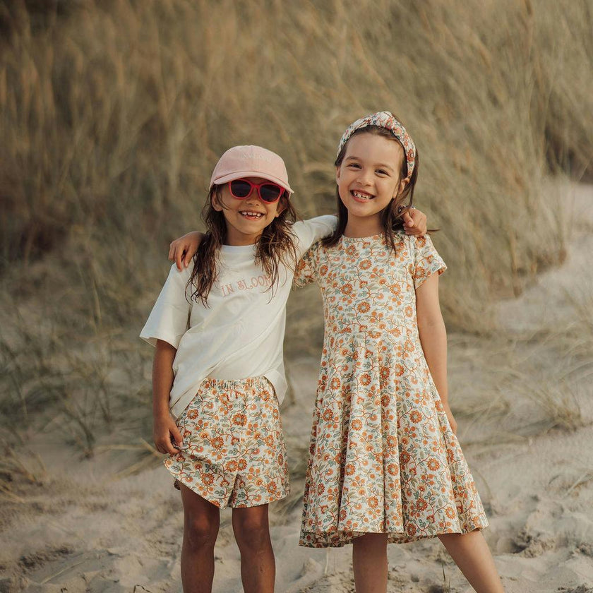Sweetheart Twirl Dress | Organic Cotton Jersey - In Bloom