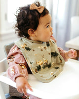 Forest Party Organic Cotton Lil' Bib