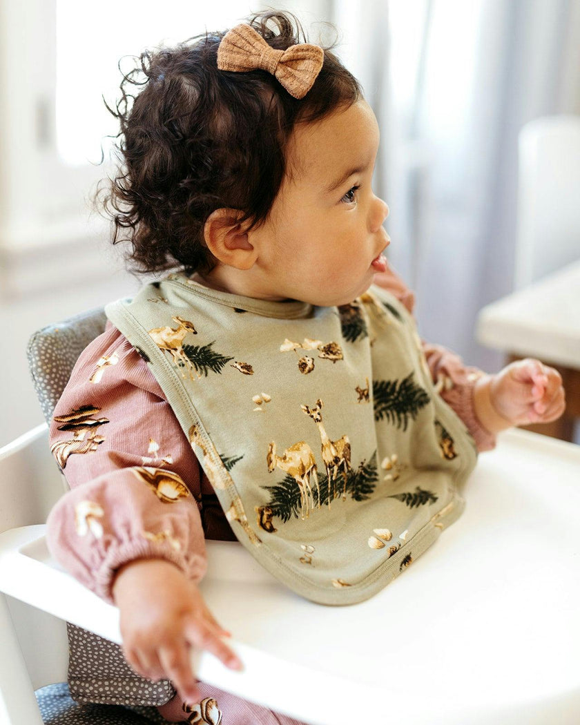 Forest Party Organic Cotton Lil' Bib