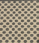 Artisan Hand Loomed Cotton Table Runner - Gray Dots - 18"x96" Arcadia Home