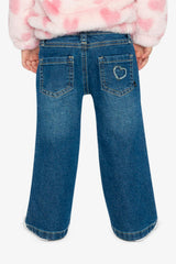 Boot Leg Jeans Navy Blue Denim