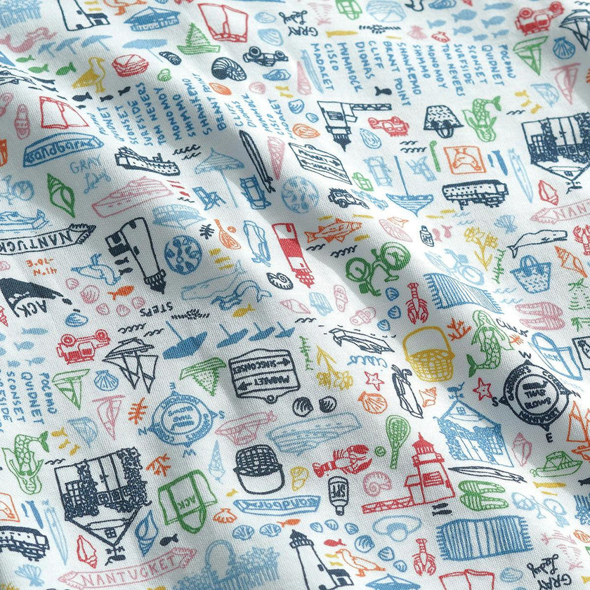 Nantucket Zip Baby Onesie