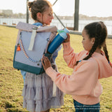 Ari+ Rolltop Backpack Set | Bag Charms