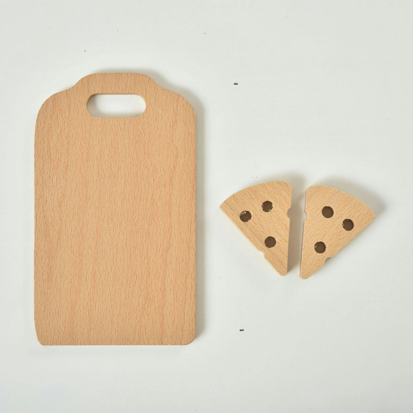 Wooden Play Food Sets for Kids Kitchen