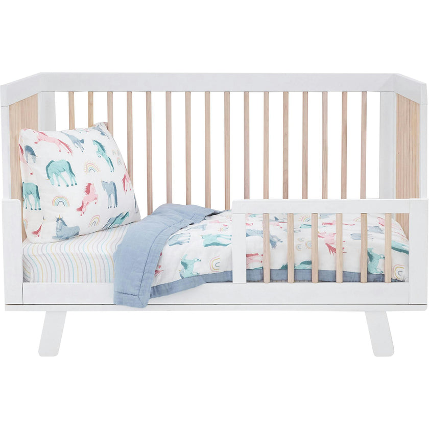 Cotton Muslin Toddler Bedding 3 Piece Set - Unicorns