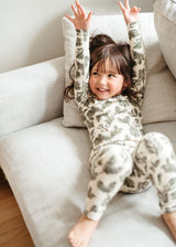 Organic Cotton Long Sleeve Two Piece Pajama Set