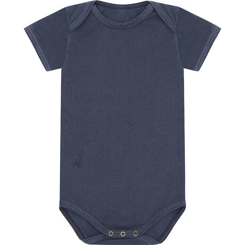 Organic Cotton Bodysuit, Blue
