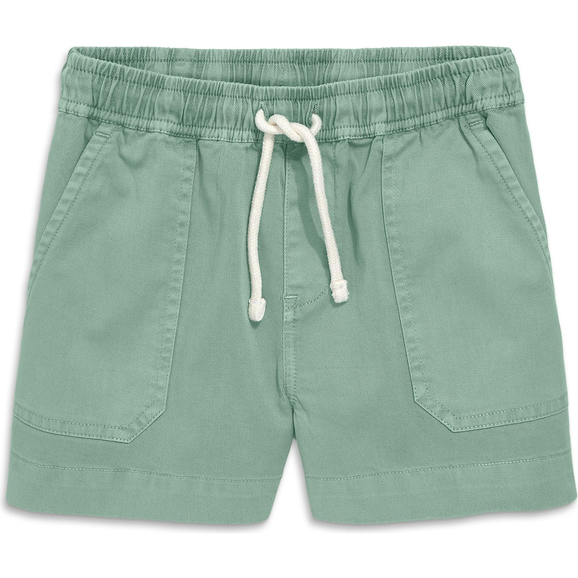 Kids garment dyed stretch chino midi short