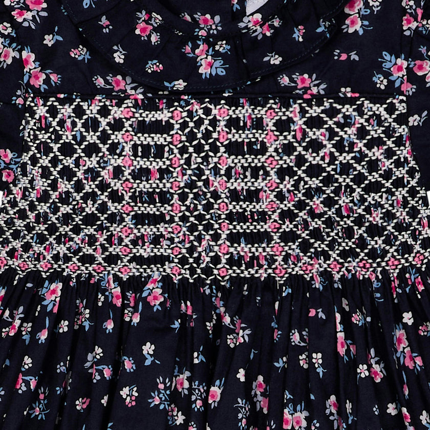 Smocked Baby Dress Indie