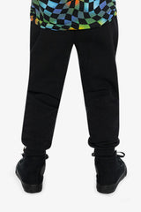 Fleece Sweatpants With Pockets Black