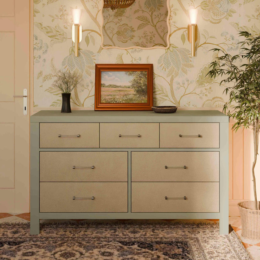 Namesake Eloise 7-Drawer Wide Assembled Dresser (56")