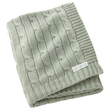 SPARROW Sweater Knit Receiving Blanket