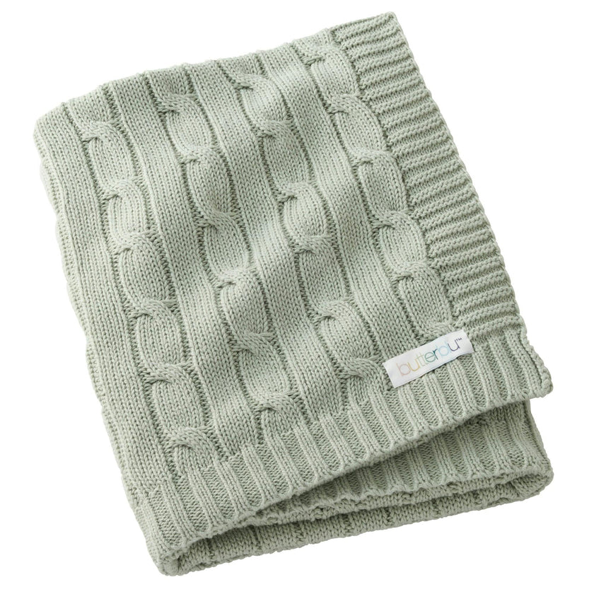 SPARROW Sweater Knit Receiving Blanket
