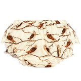 Owl Bamboo Ruffle Bloomer