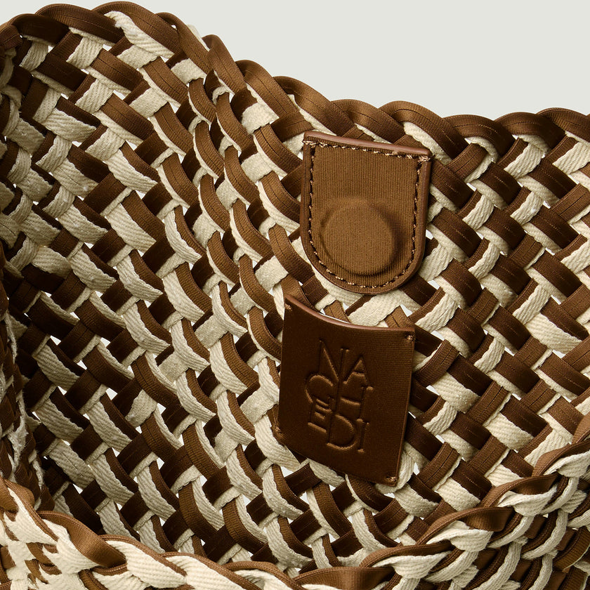 Nomad Medium Hobo Double Weave | Carmel