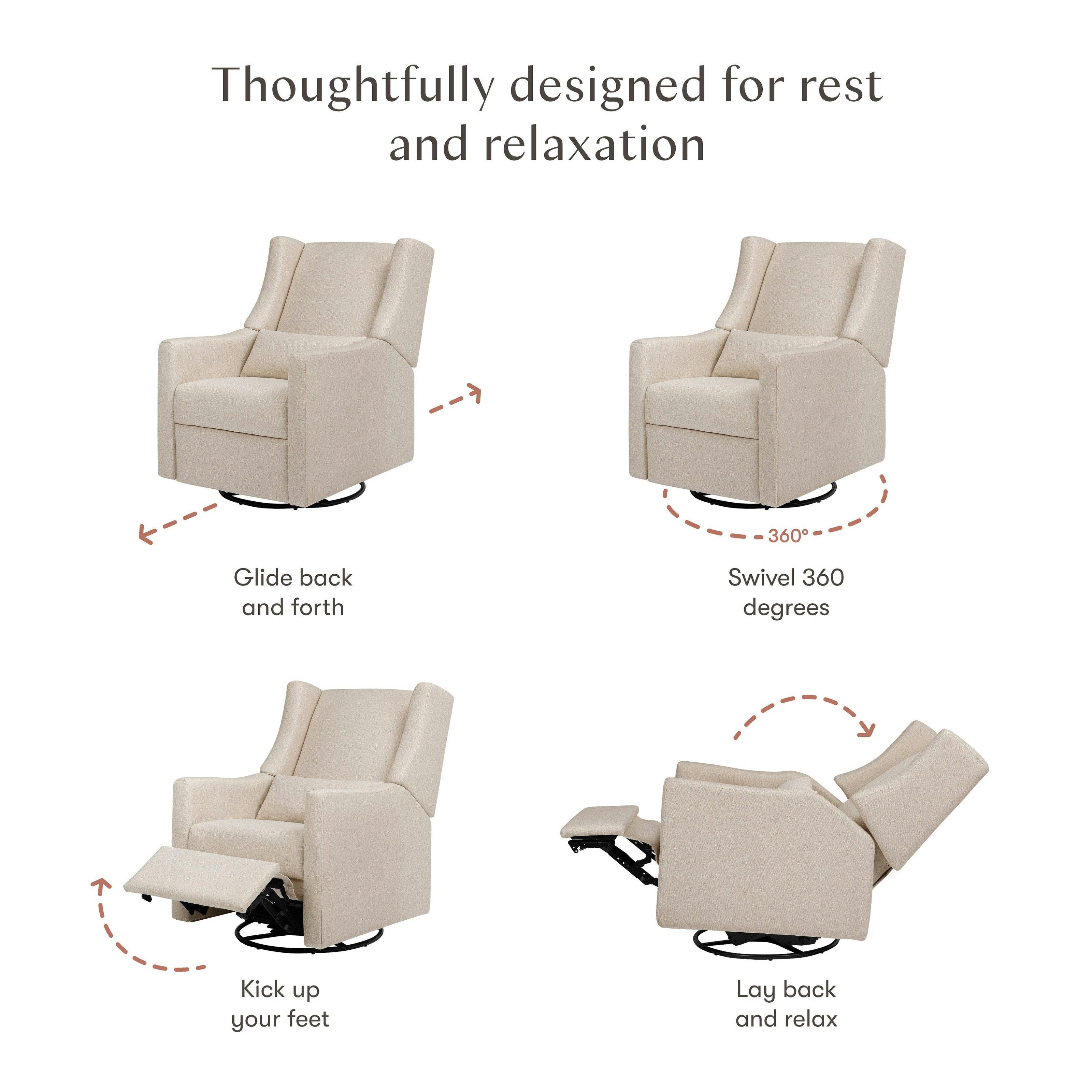 Babyletto Kiwi Recliner and Swivel Glider
