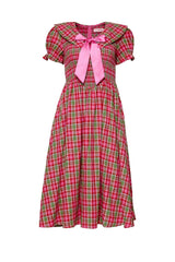 Alice Dress in Rosewood Tartan