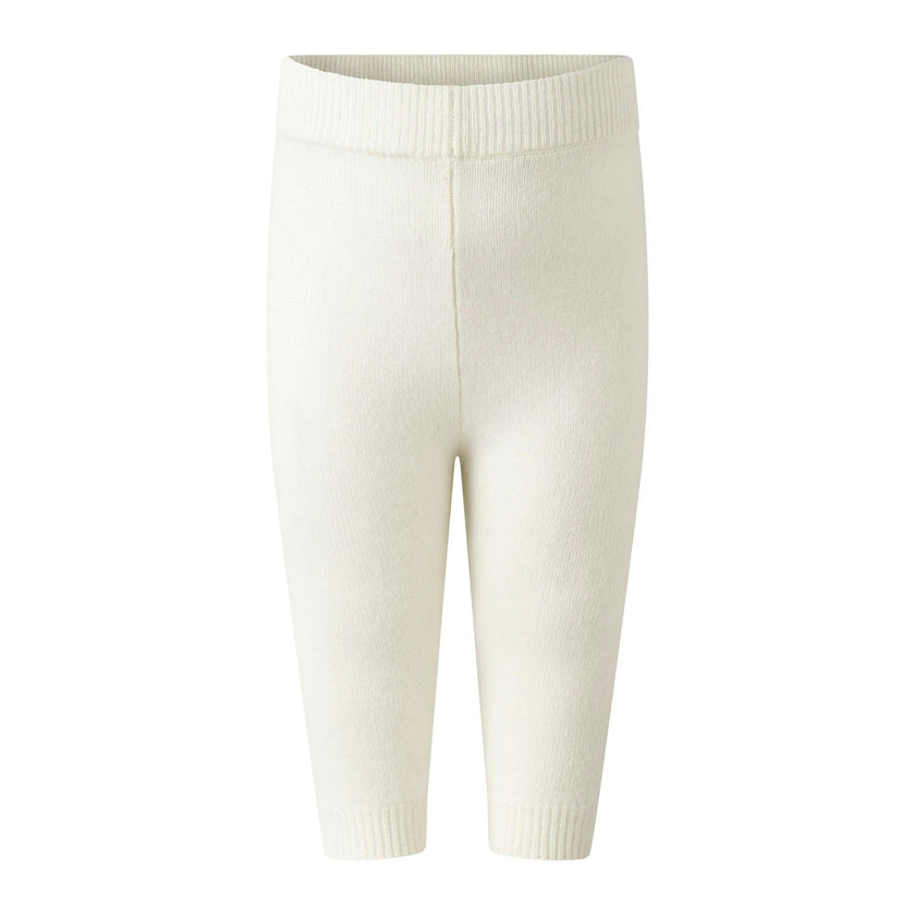 Ivory Cashmere Set with Broderie Collar