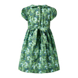 Garden Floral Frill Front Dress