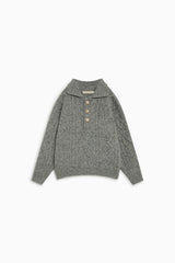 Solin Polo Mid Grey Melange