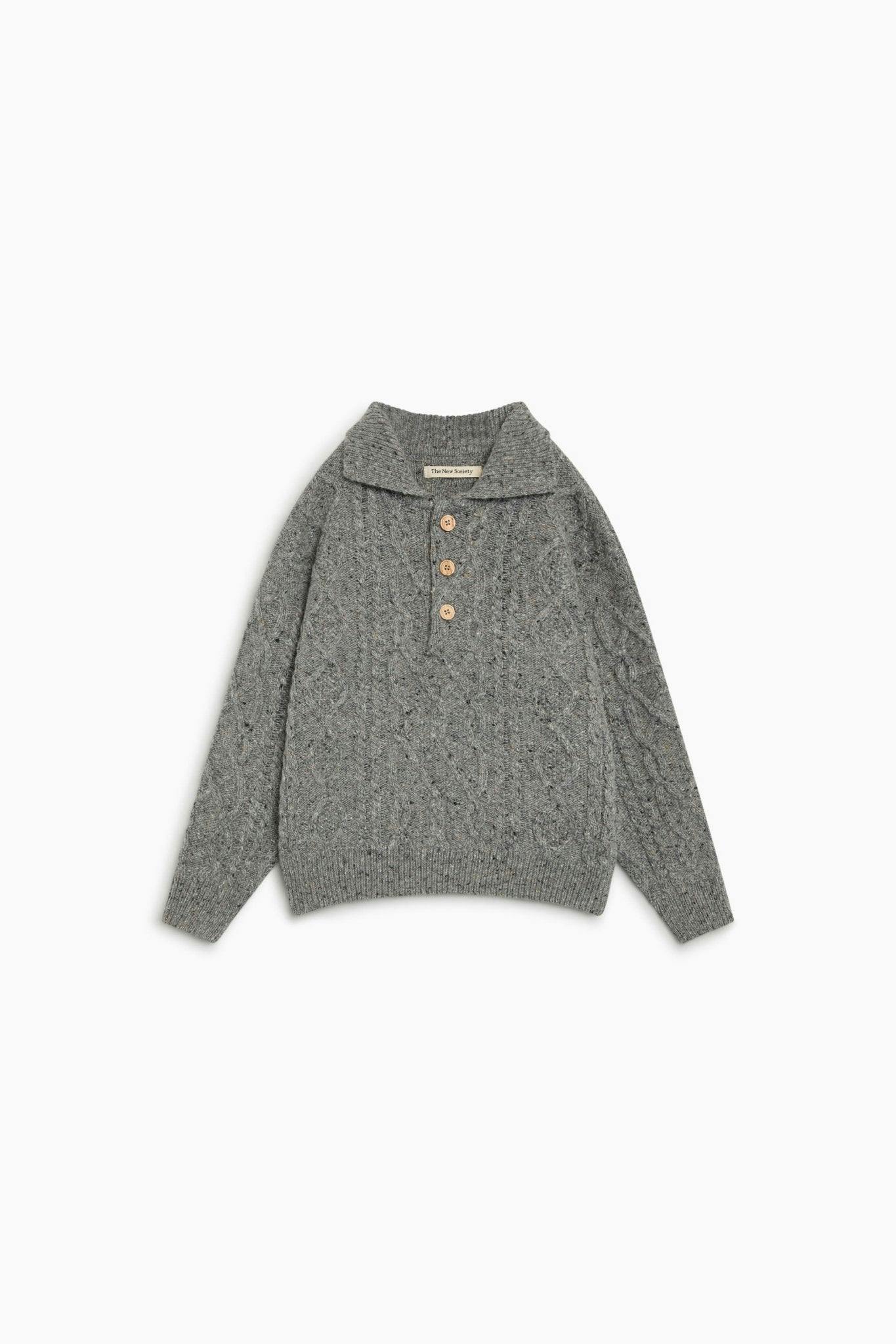 Solin Polo Mid Grey Melange