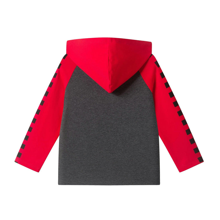 Boys Graphic Hooded Tee | Race Day