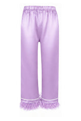 Lavender Feather Silky Set