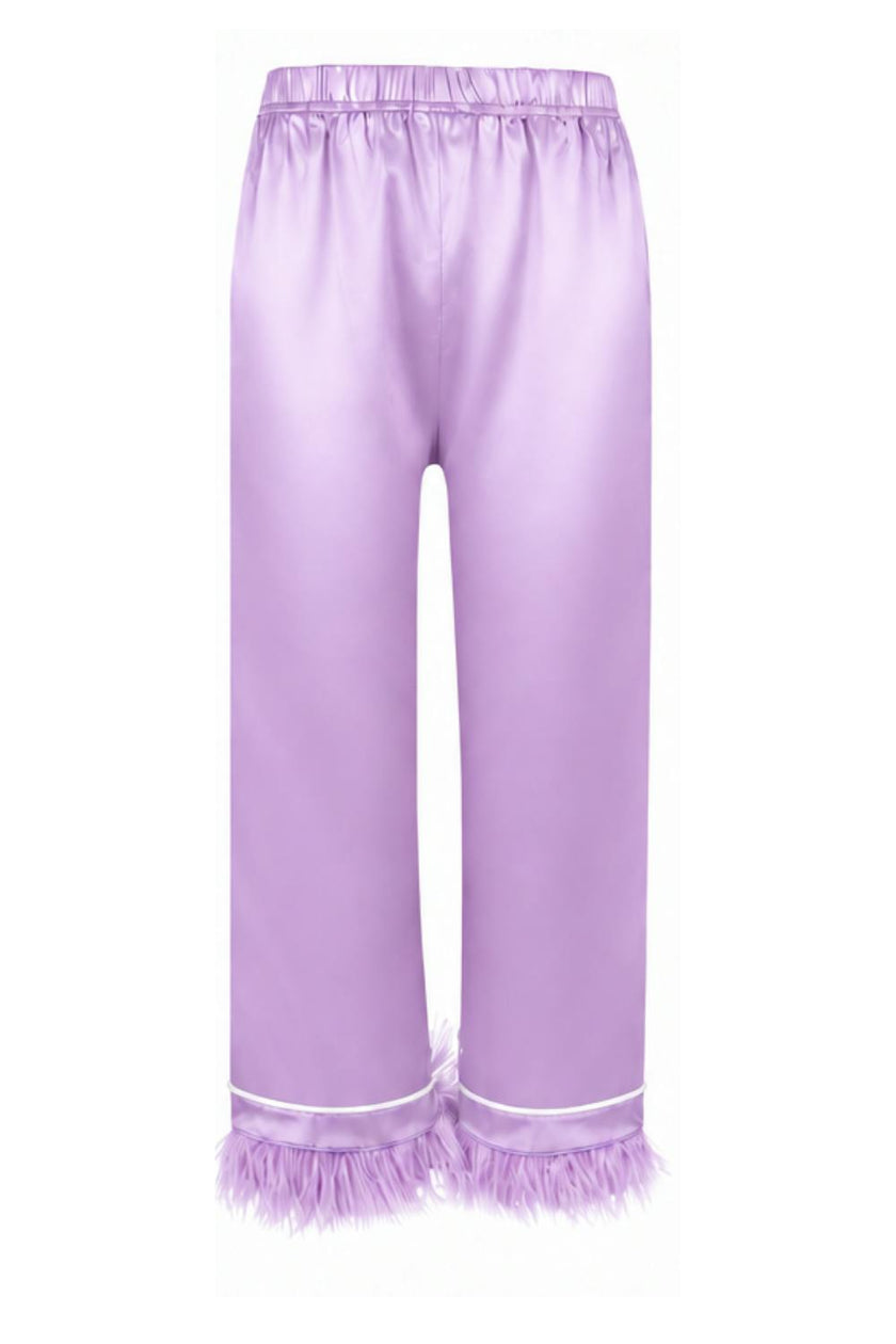 Lavender Feather Silky Set