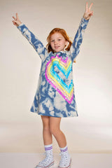 Cloud Soft French Terry Swing Dress