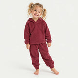 Velour Hoodie and Jogger Set