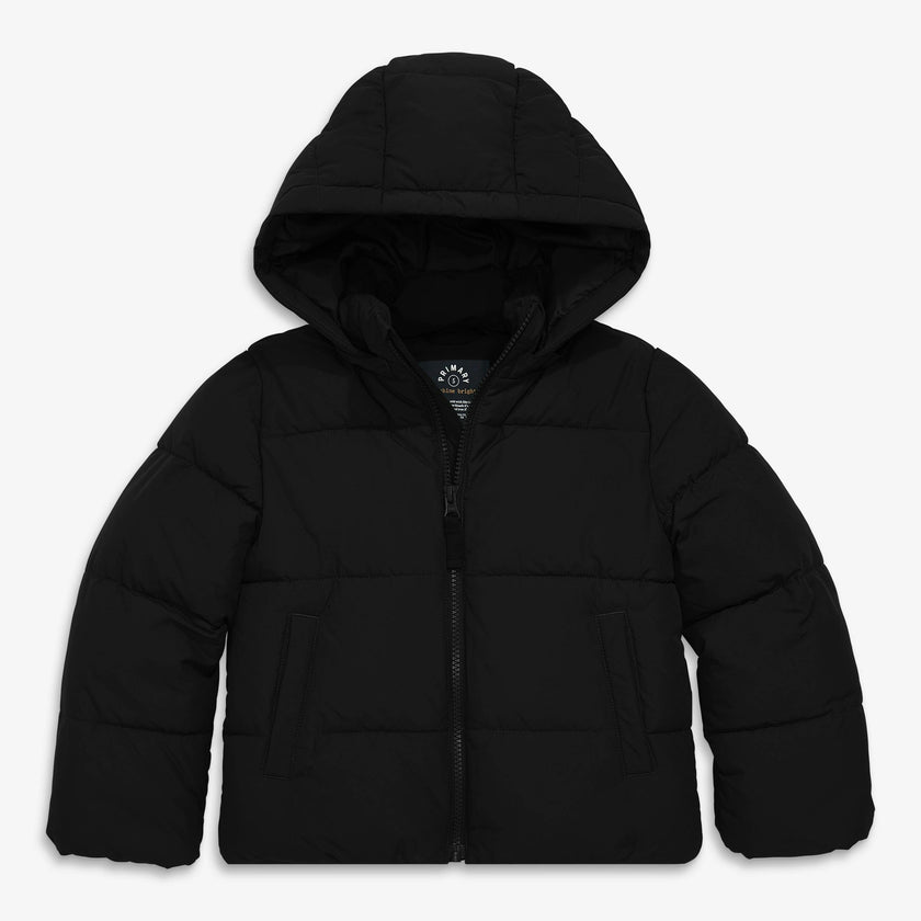 Kids fleece-lined puffer jacket