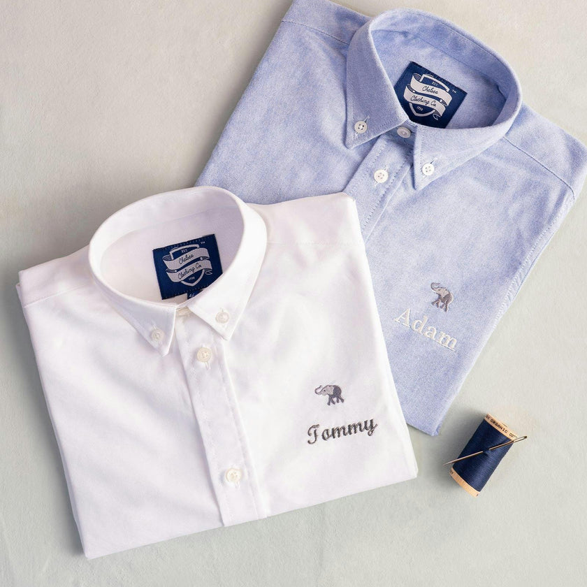 Thomas Shirt in Oxford Blue