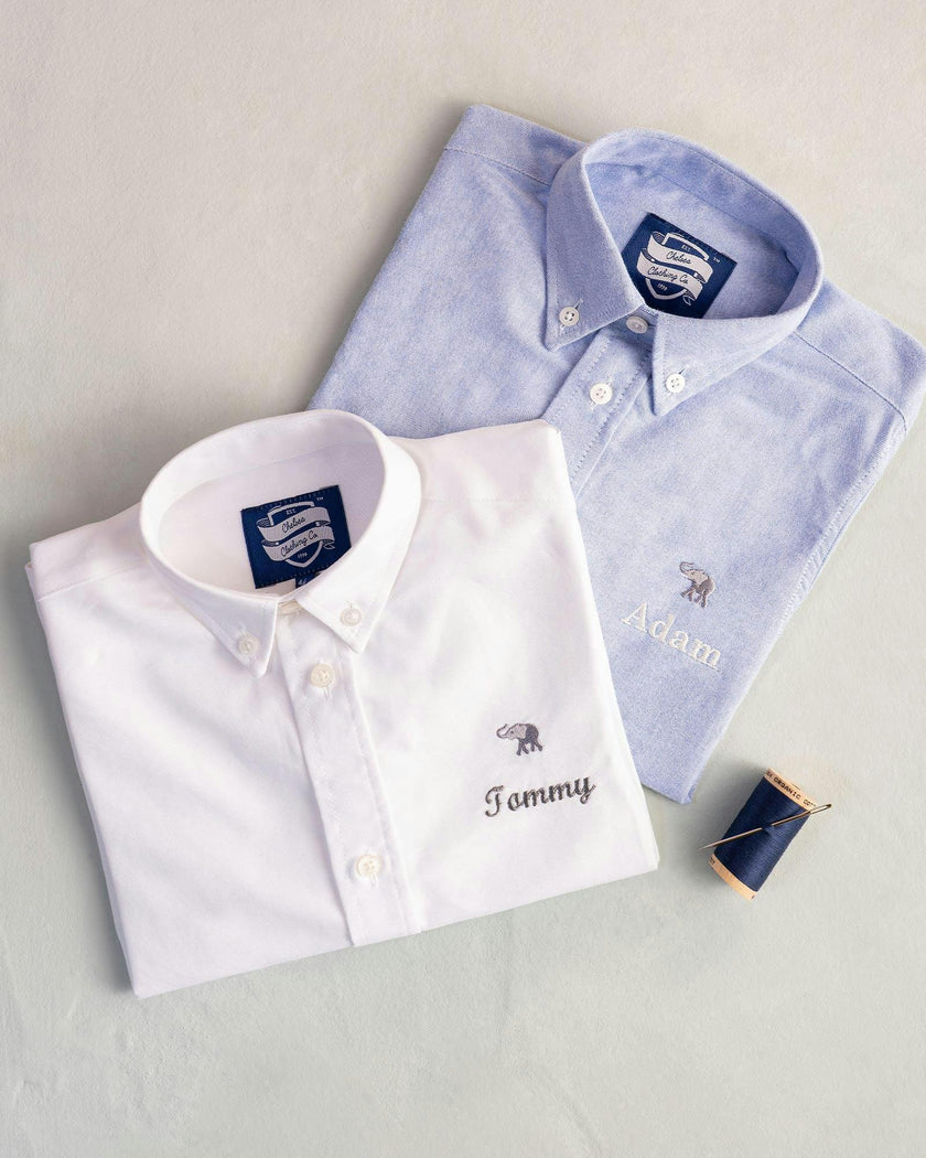 Thomas Shirt in Oxford Blue